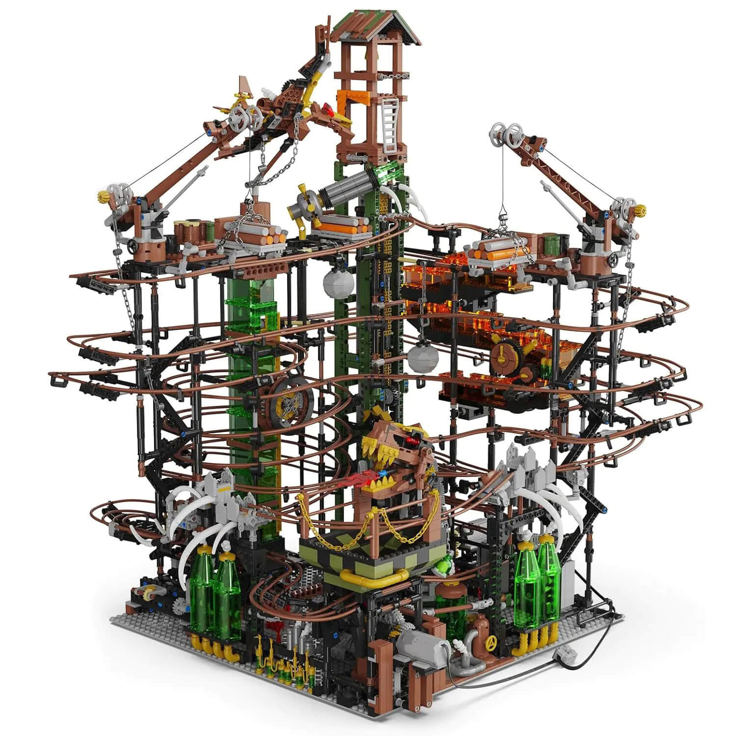 Motorised Dinosaur Marble Run 5390pcs