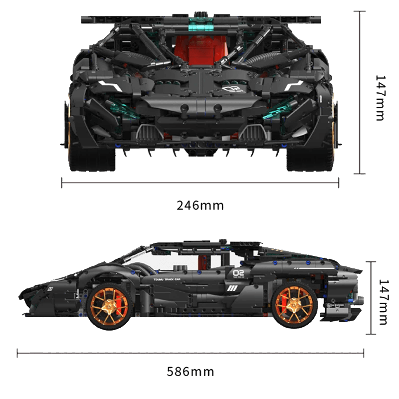 Remote Controlled Italian Concept 3519pcs
