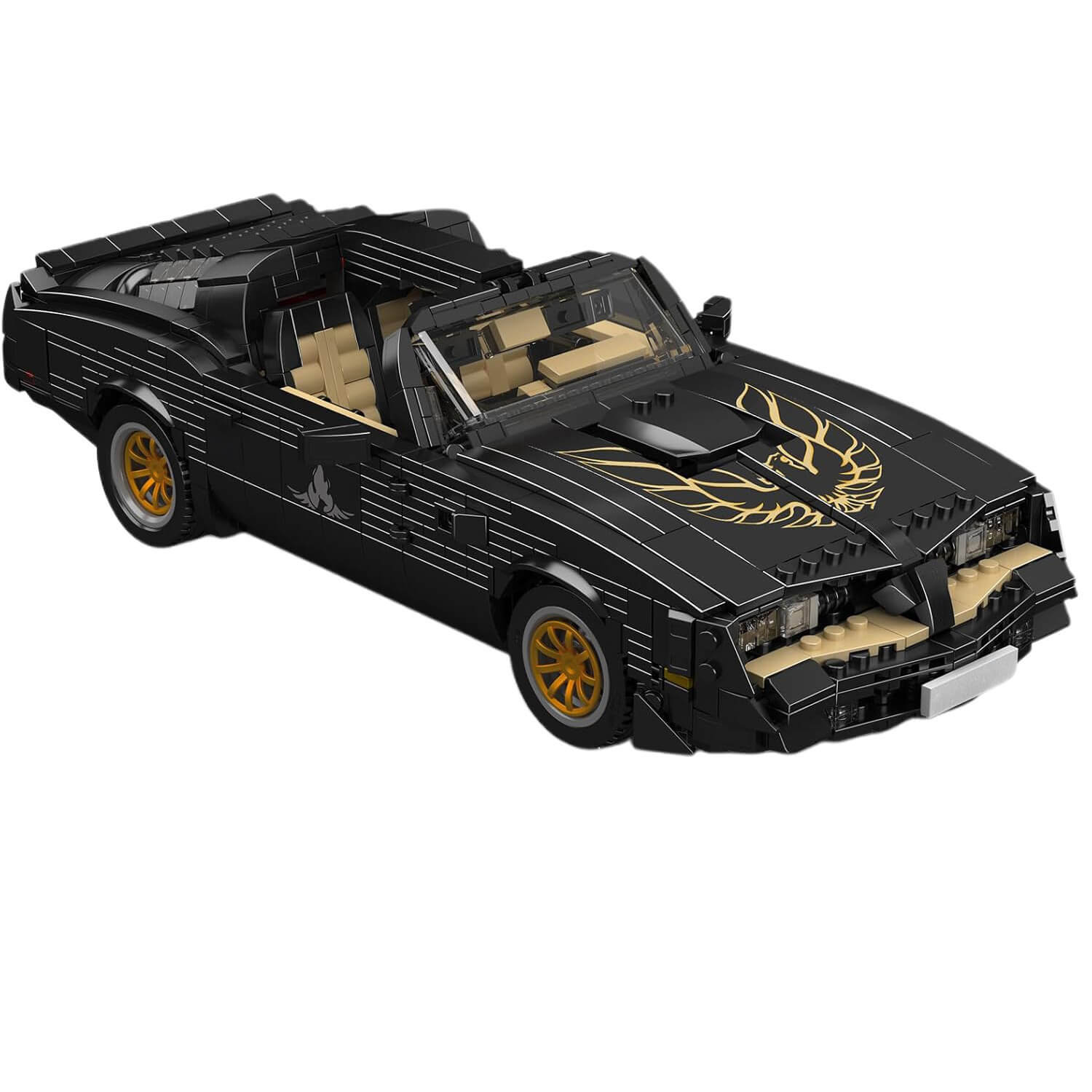 70s Convertible American Muscle 1556pcs