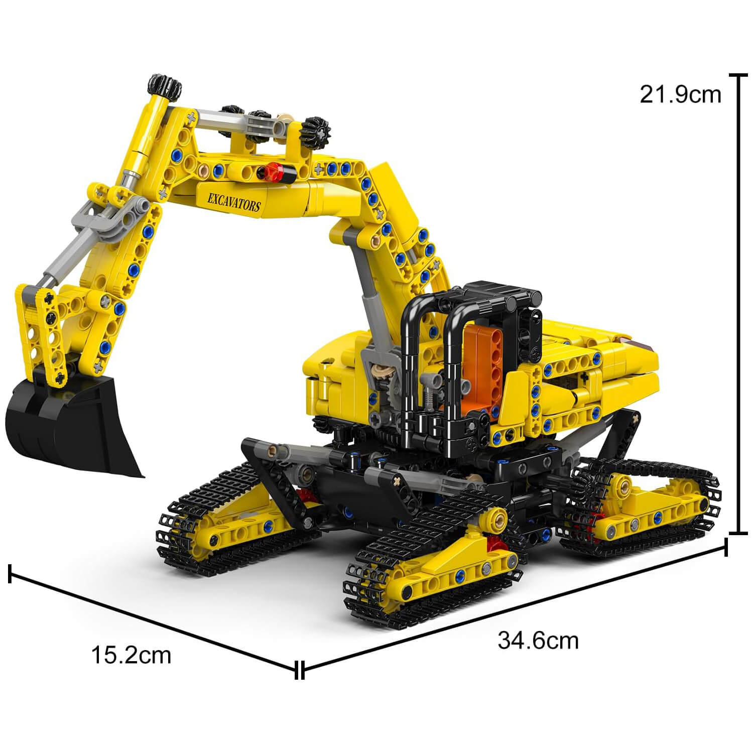 Tracked Construction Excavator 839pcs