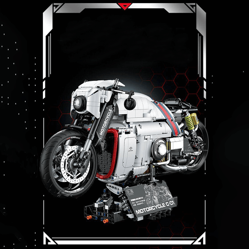 EXPLOSION MECHA SPORTS BIKE | 2615PCS
