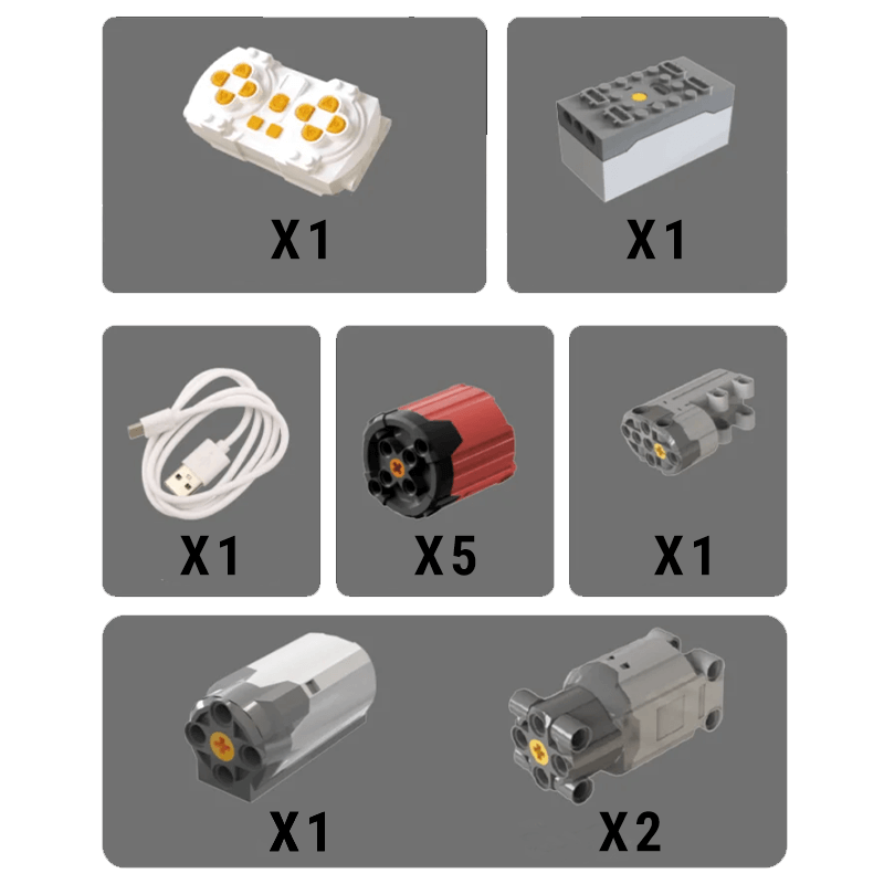 Remote Controlled Italian Concept 3519pcs