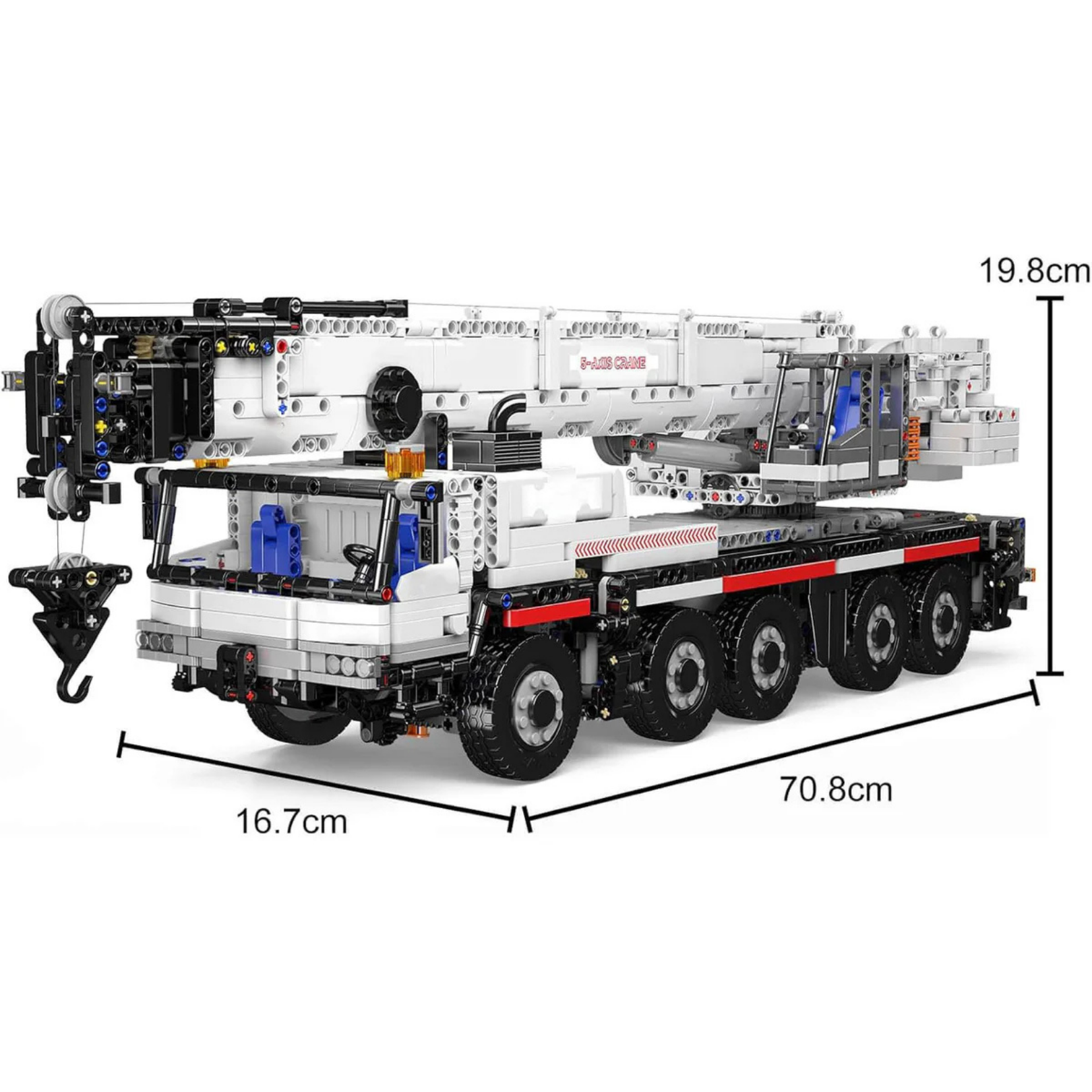 REMOTE CONTROLLED MEGA CRANE | 3248PCS