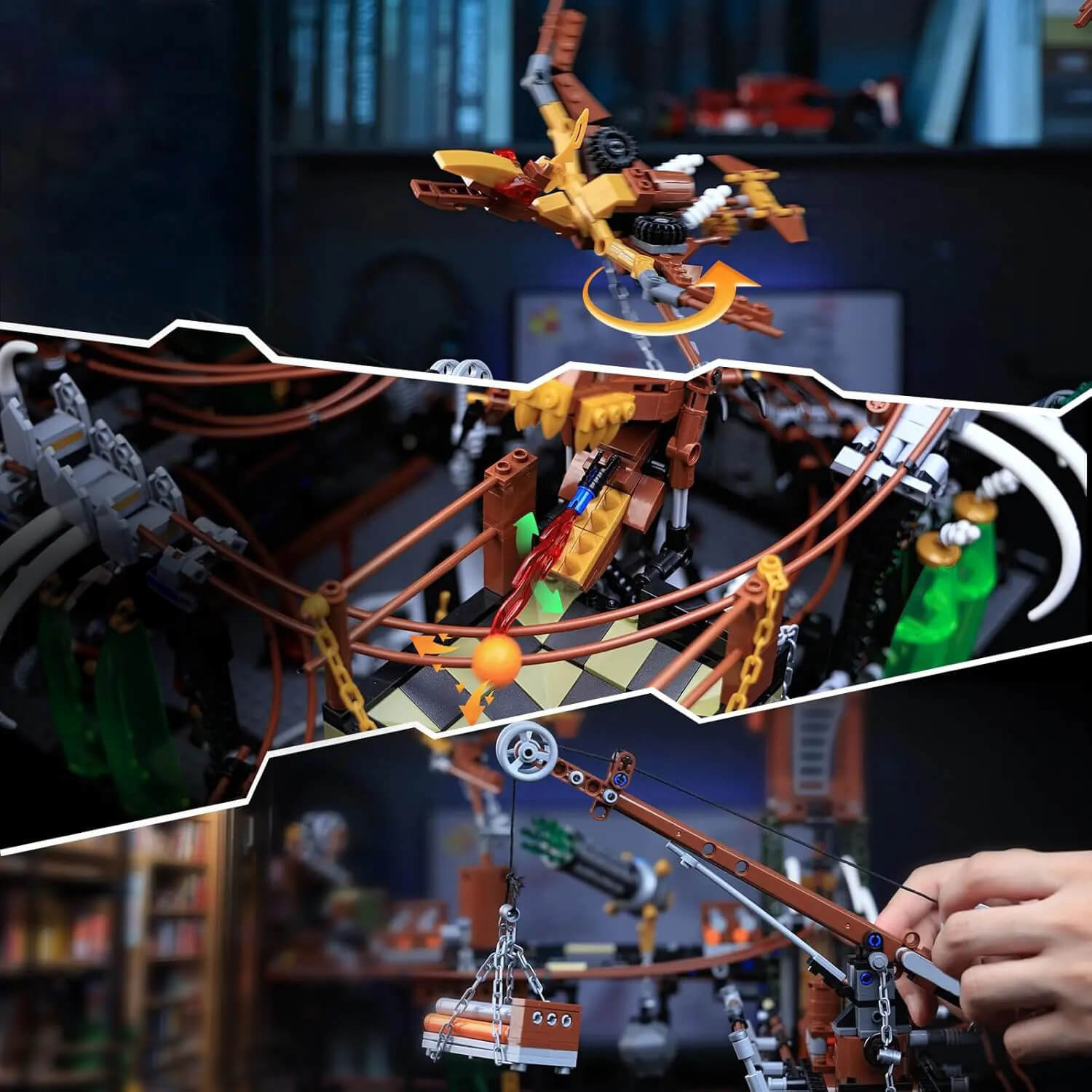Motorised Dinosaur Marble Run 5390pcs