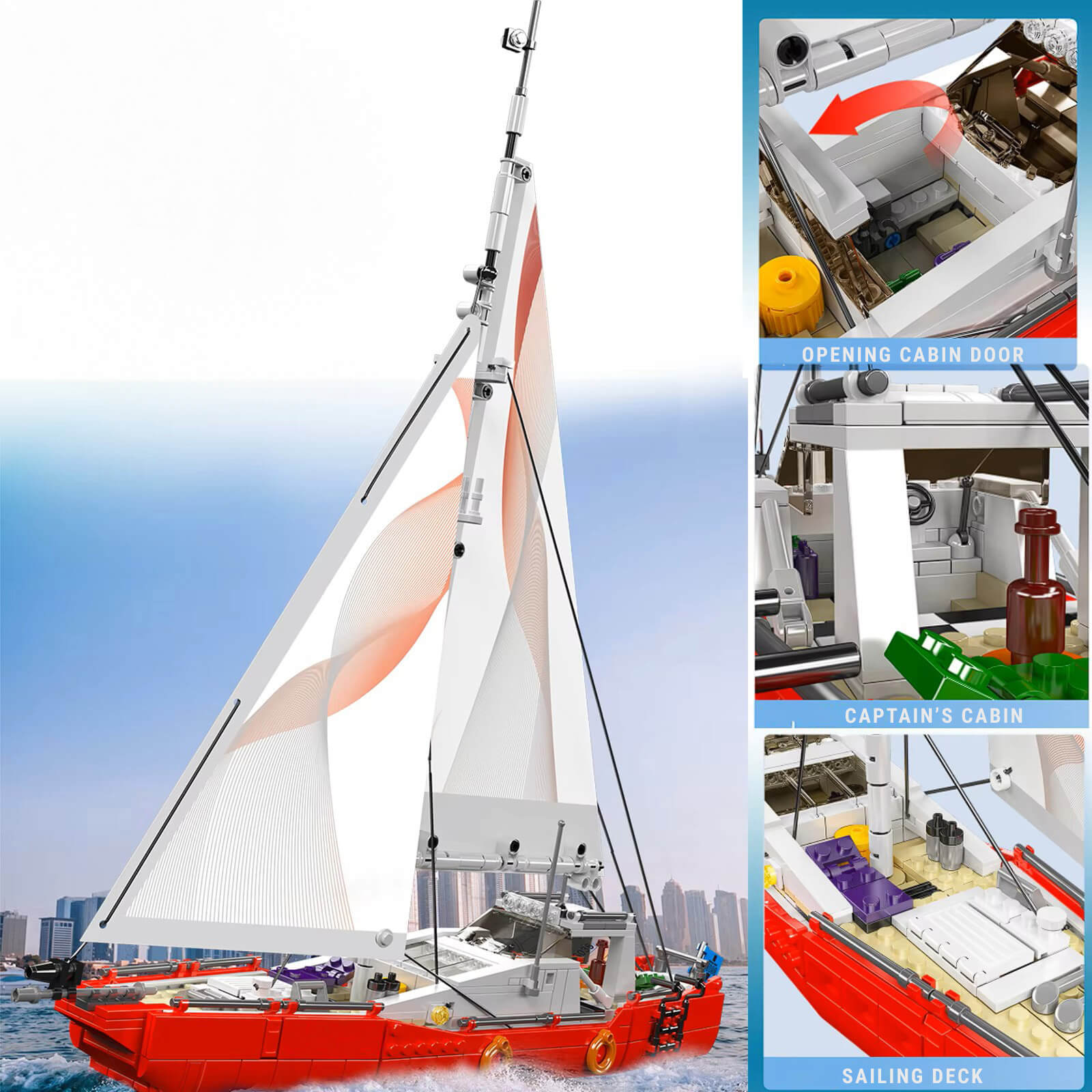 Modern Ocean Cruiser 766pcs