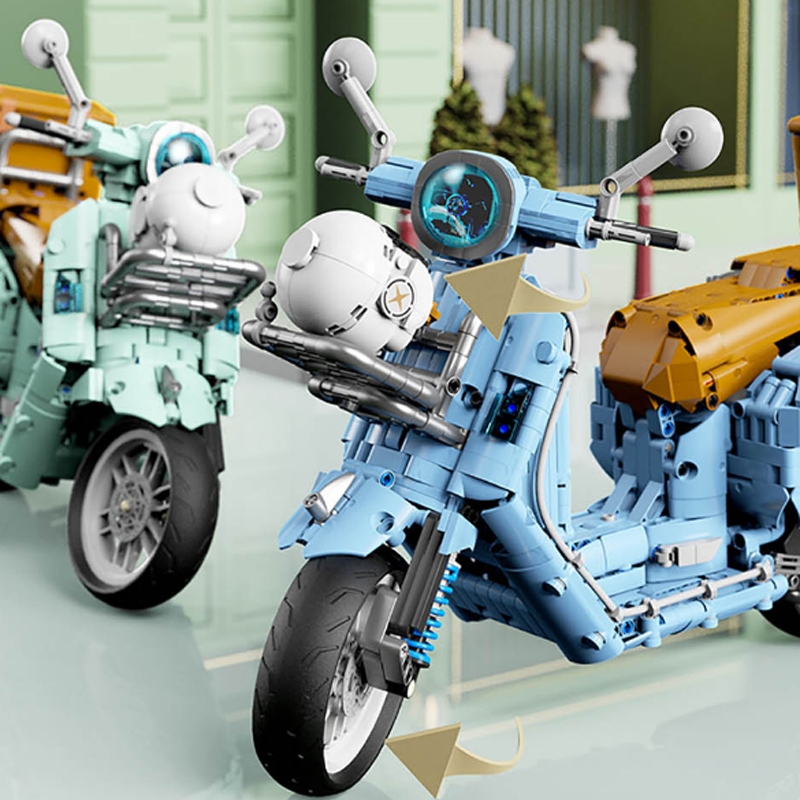 CLASSIC ITALIEN SCOOTER | 1827PCS