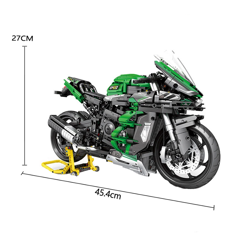 GREEN MOTORBIKE | 2087PCS