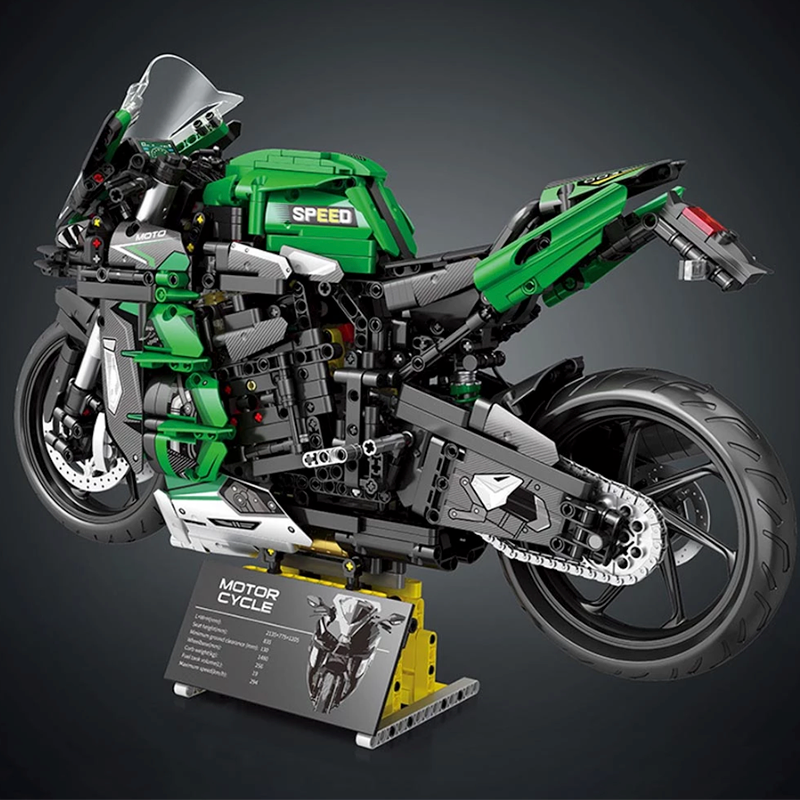 GREEN MOTORBIKE | 2087PCS