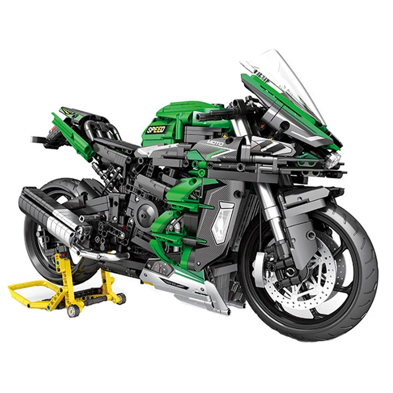GREEN MOTORBIKE | 2087PCS